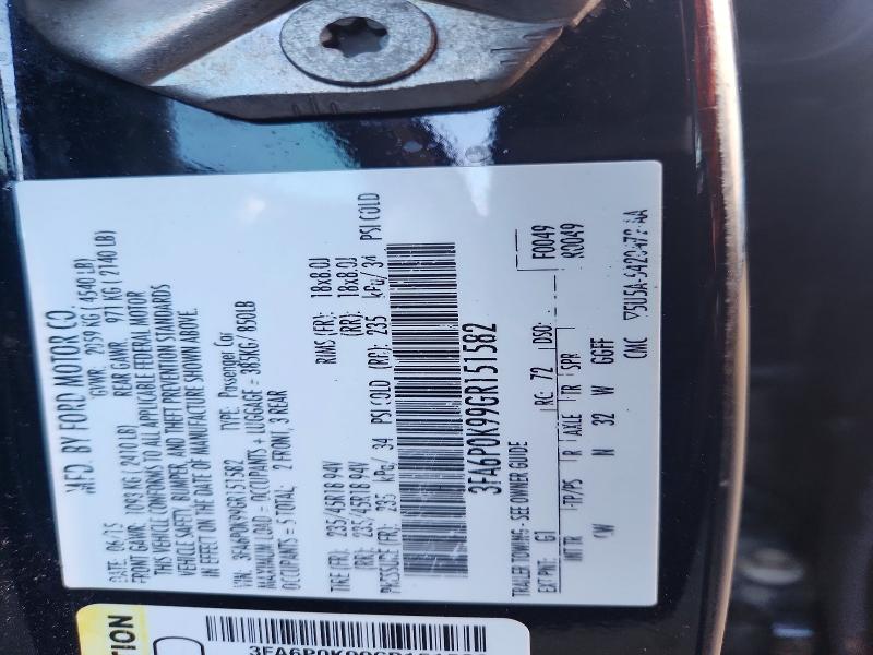 Продаж на аукціоні авто 2016 Ford Fusion, vin: 3FA6P0K99GR151582, номер лоту: 70294496