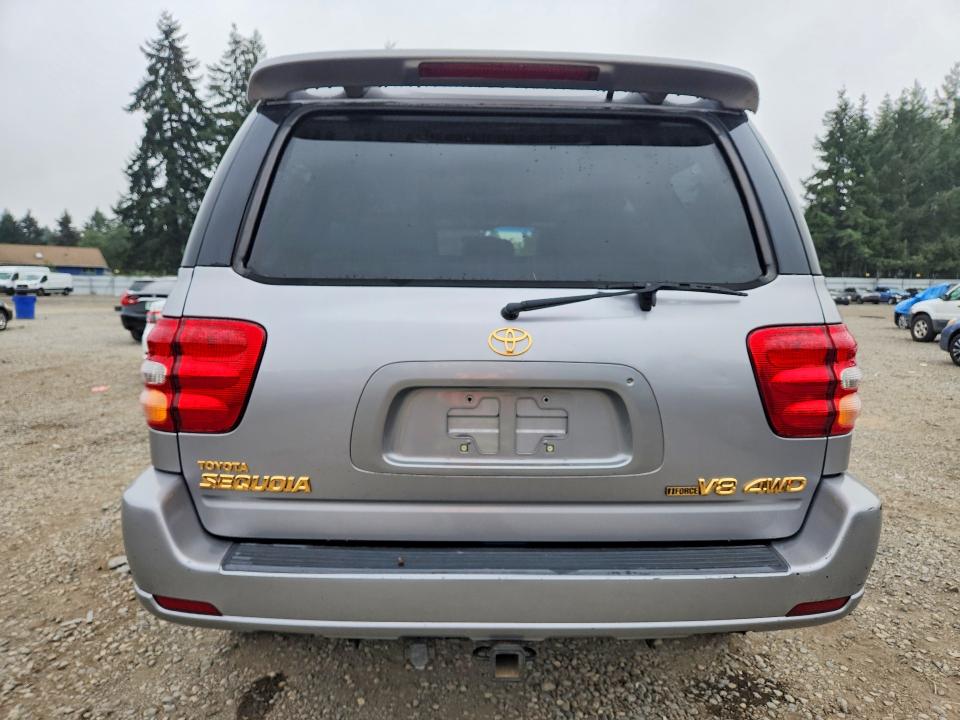 2001 Toyota Sequoia მანქანა იყიდება აუქციონზე, vin: 5TDBT48A71S038554, აუქციონის ნომერი: 71590896