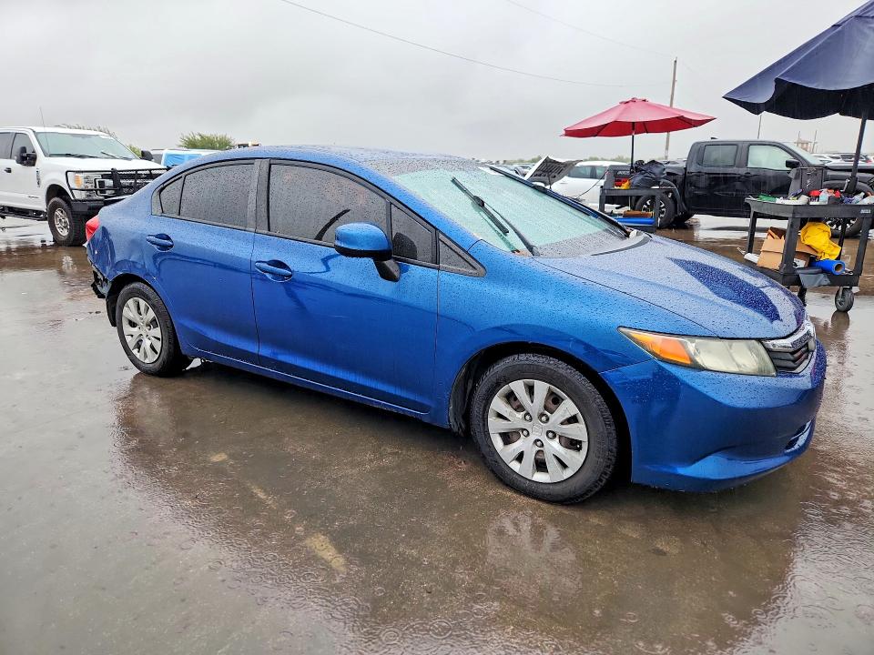 2012 Honda Civic მანქანა იყიდება აუქციონზე, vin: 19XFB2F51CE061968, აუქციონის ნომერი: 71488876