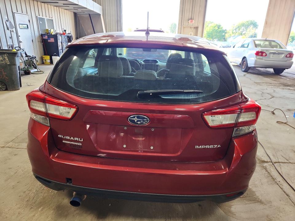 71857046 :رقم المزاد ، 4S3GTAB68K3741897 vin ، 2019 Subaru Impreza مزاد بيع