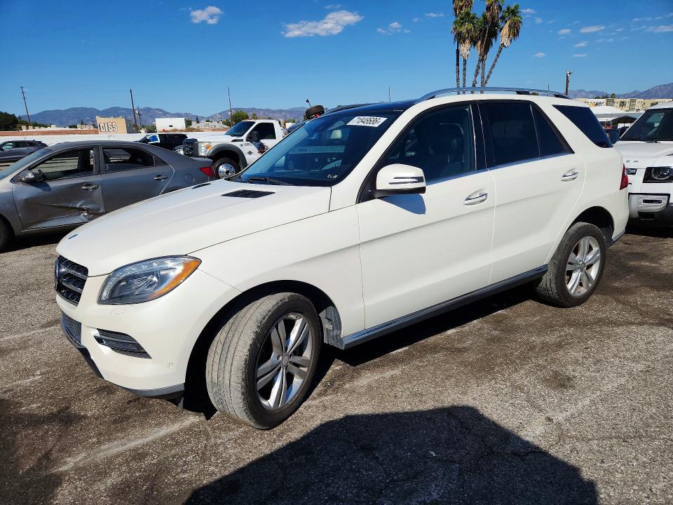Aukcja sprzedaży 2013 Mercedes-benz Ml, vin: 4JGDA2EB4DA216854, numer aukcji: 71848686