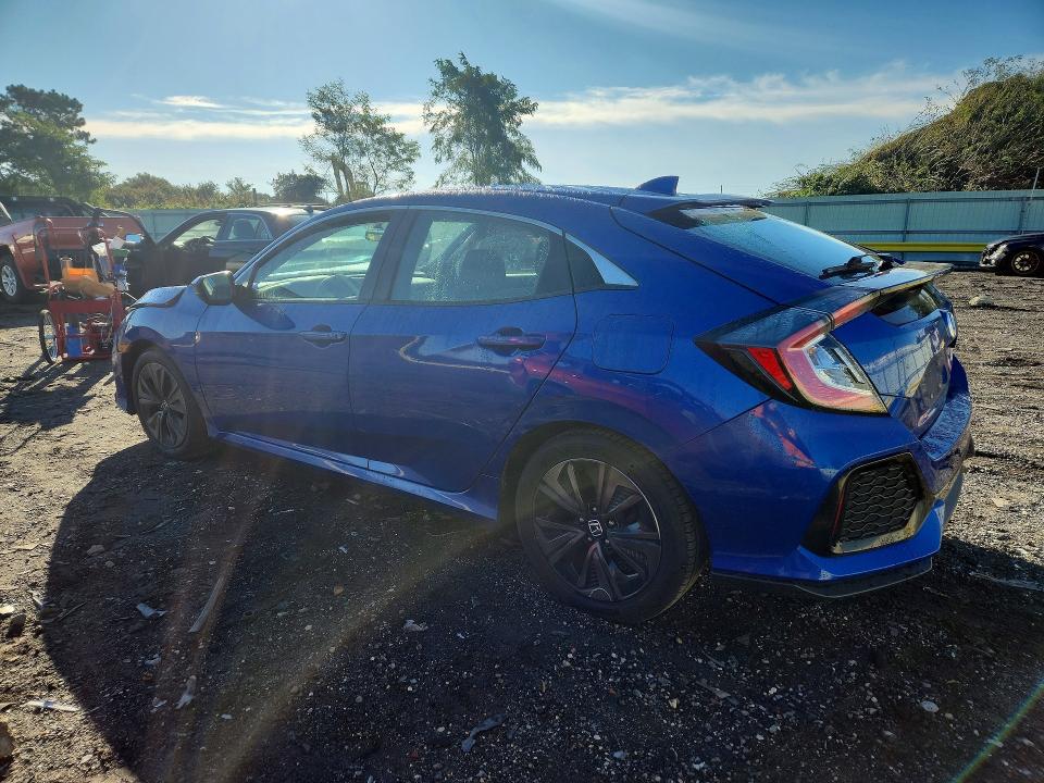 2018 Honda Civic მანქანა იყიდება აუქციონზე, vin: SHHFK7H55JU410565, აუქციონის ნომერი: 71740006