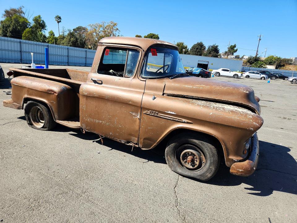 72372626 :رقم المزاد ، H2550008556 vin ، 1955 Chevrolet Pick Up Truck مزاد بيع