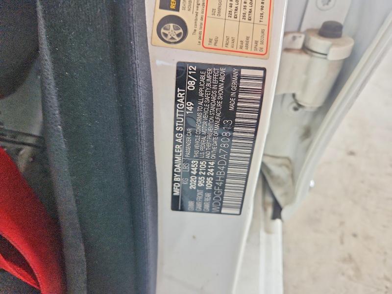 Auction sale of the 2013 Mercedes-benz C, vin: WDDGF4HB4DA780813, lot number: 71731886
