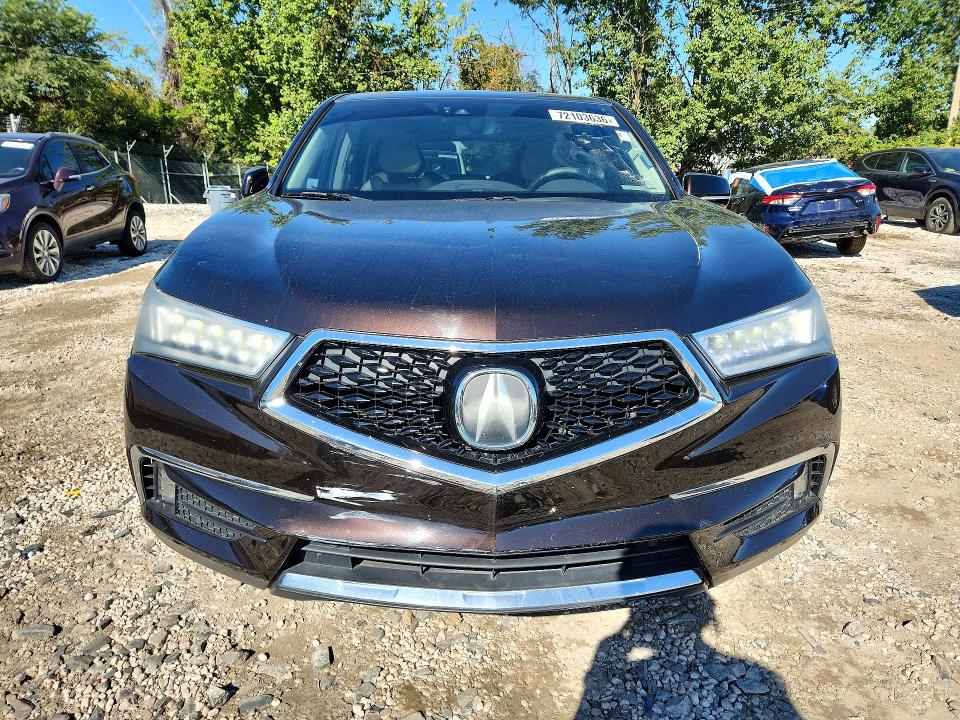 72103636 :رقم المزاد ، 5J8YD4H79JL023164 vin ، 2018 Acura Mdx مزاد بيع