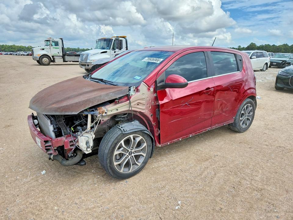 Продажа на аукционе авто 2019 Chevrolet Sonic, vin: 1G1JD6SB9K4123245, номер лота: 70606966
