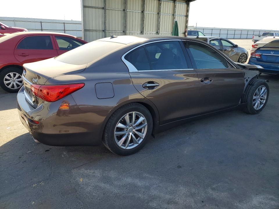 Продаж на аукціоні авто 2014 Infiniti Q50, vin: JN1BV7AP3EM691977, номер лоту: 71433656