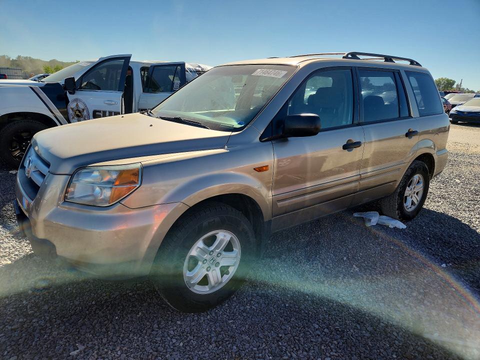 2006 Honda Pilot მანქანა იყიდება აუქციონზე, vin: 5FNYF28126B034123, აუქციონის ნომერი: 71464746