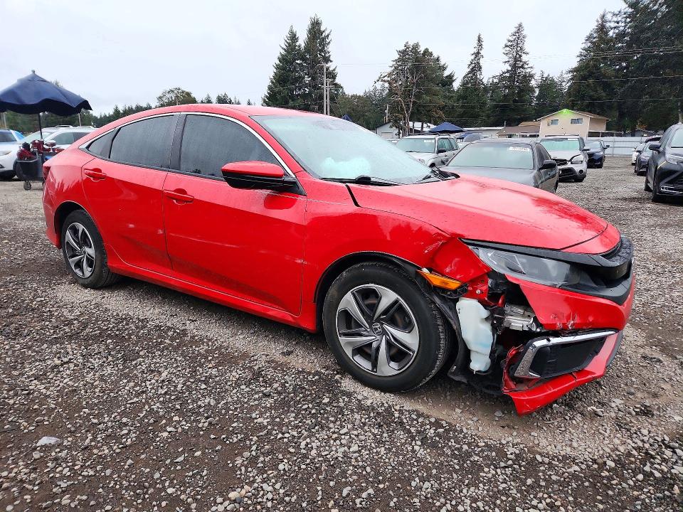 Продажа на аукционе авто 2019 Honda Civic, vin: 2HGFC2F69KH514907, номер лота: 72527796