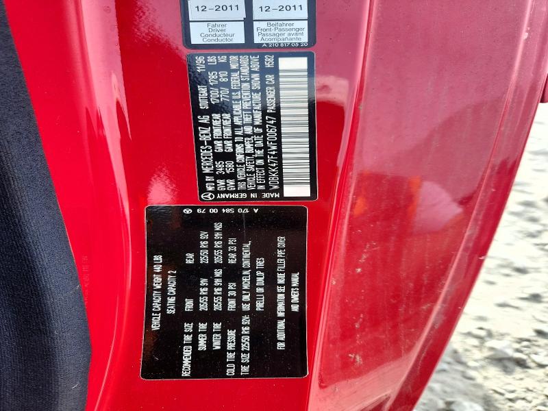 Продаж на аукціоні авто 1998 Mercedes-benz Slk, vin: WDBKK47F4WF006747, номер лоту: 72412636