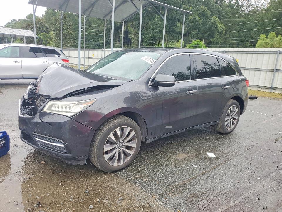 70875726 :رقم المزاد ، 5FRYD4H48GB040522 vin ، 2016 Acura Mdx مزاد بيع