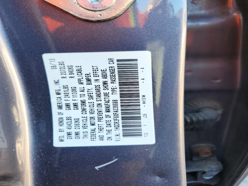 2015 Honda Accord მანქანა იყიდება აუქციონზე, vin: 1HGCR3F8XFA036686, აუქციონის ნომერი: 72324036
