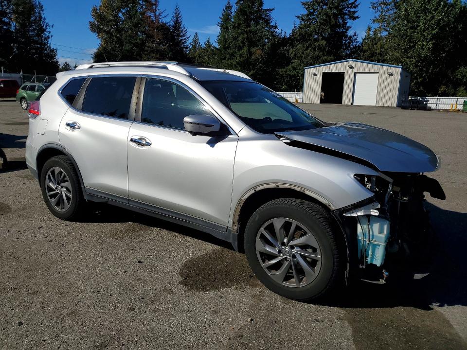 2016 Nissan Rogue მანქანა იყიდება აუქციონზე, vin: KNMAT2MV8GP708107, აუქციონის ნომერი: 71299096