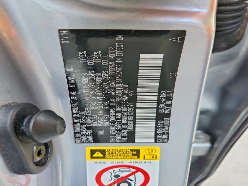 2014 Toyota Highlander მანქანა იყიდება აუქციონზე, vin: 5TDZKRFH6ES009941, აუქციონის ნომერი: 71410236