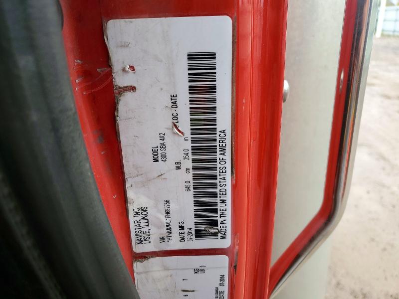 Продаж на аукціоні авто 2015 International 4000, vin: 1HTMMMML1FH682756, номер лоту: 72462536