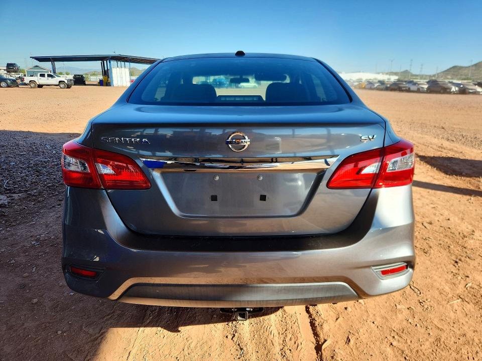 72061646 :رقم المزاد ، 3N1AB7AP5HY395560 vin ، 2017 Nissan Sentra مزاد بيع