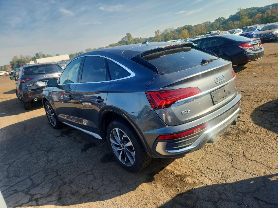 69518316 :رقم المزاد ، WA15AAFY7N2121006 vin ، 2022 Audi Q5 مزاد بيع