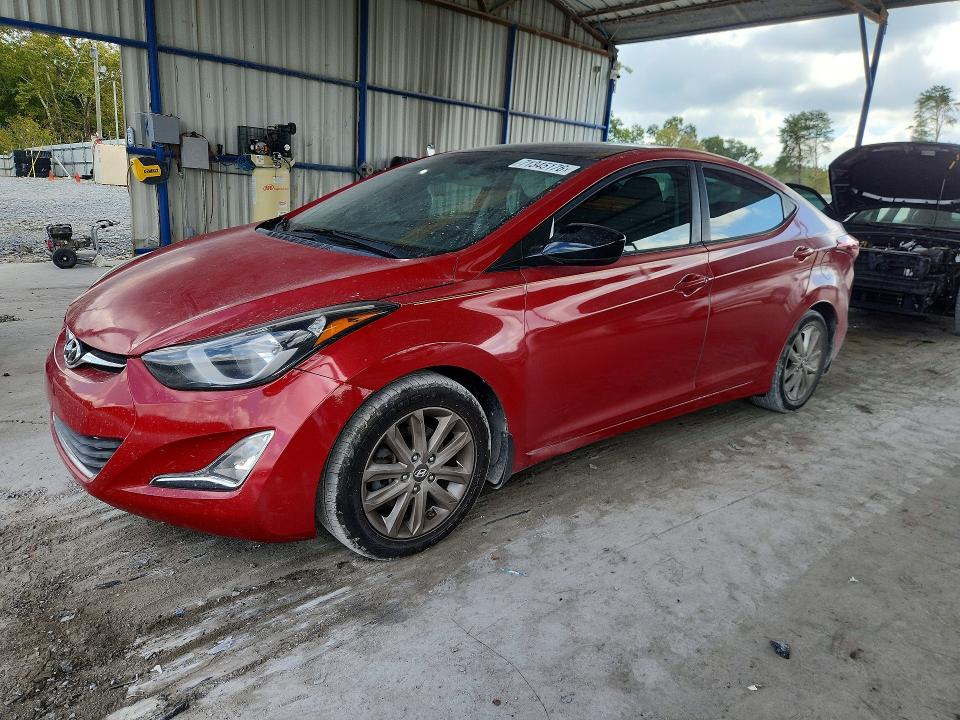 2015 Hyundai Elantra მანქანა იყიდება აუქციონზე, vin: KMHDH4AE4FU451831, აუქციონის ნომერი: 71345176