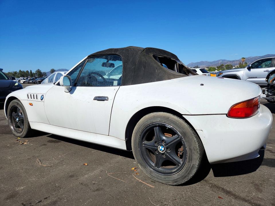 1999 Bmw Z3 მანქანა იყიდება აუქციონზე, vin: 4USCH9333XLG00548, აუქციონის ნომერი: 73076786