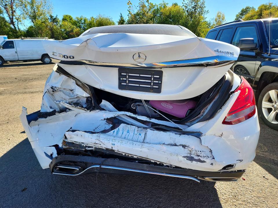 2017 Mercedes-benz C მანქანა იყიდება აუქციონზე, vin: 55SWF4KB8HU184257, აუქციონის ნომერი: 71368746