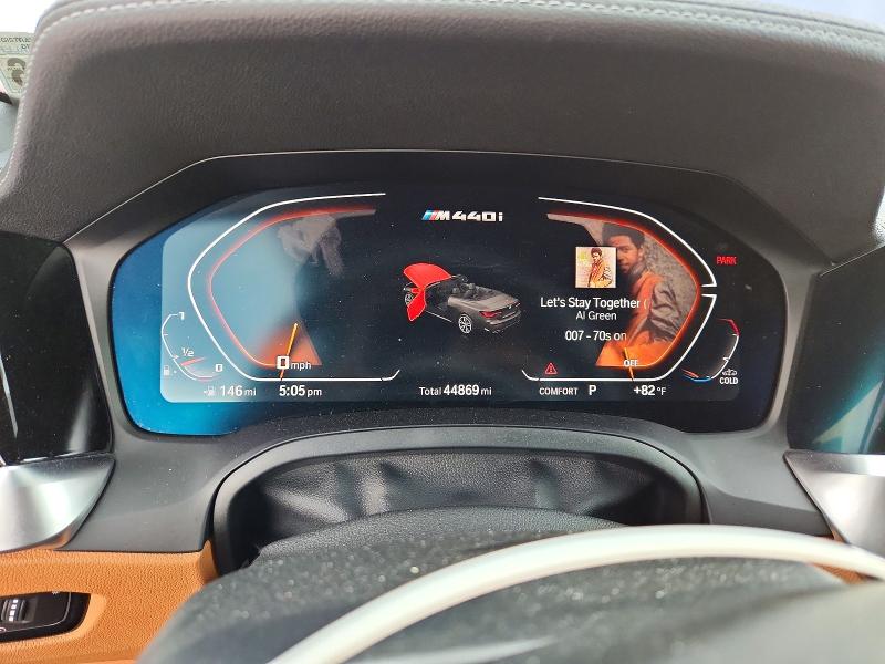 2021 Bmw M440i მანქანა იყიდება აუქციონზე, vin: WBA53AT06MCH19482, აუქციონის ნომერი: 69958756
