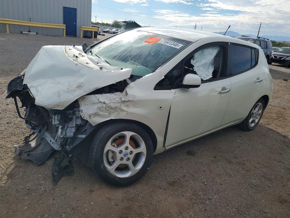 Продажа на аукционе авто 2011 Nissan Leaf, vin: JN1AZ0CP8BT002568, номер лота: 71641346