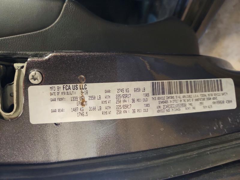 Aukcja sprzedaży 2019 Dodge Grand Caravan, vin: 2C4RDGEG1KR529590, numer aukcji: 71480146