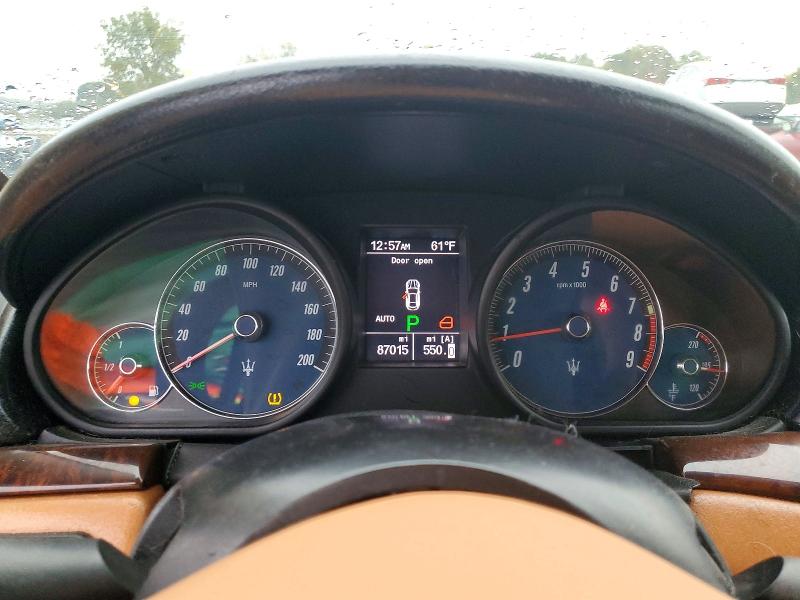 72257506 :رقم المزاد ، ZAM45GLA8A0051078 vin ، 2010 Maserati Granturismo مزاد بيع