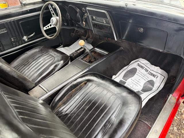 1967 Chevrolet Camaro მანქანა იყიდება აუქციონზე, vin: 123377N241657, აუქციონის ნომერი: 72824226