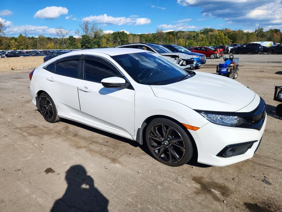 2019 Honda Civic მანქანა იყიდება აუქციონზე, vin: 2HGFC2F85KH519426, აუქციონის ნომერი: 72206886