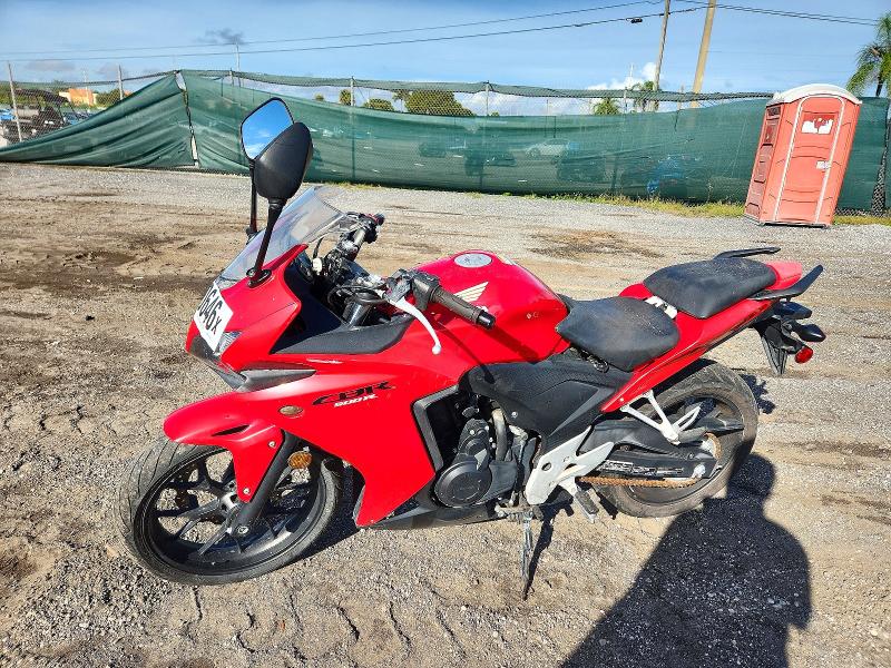 2014 Honda Cbr500 მანქანა იყიდება აუქციონზე, vin: MLHPC4464E5101853, აუქციონის ნომერი: 71260646