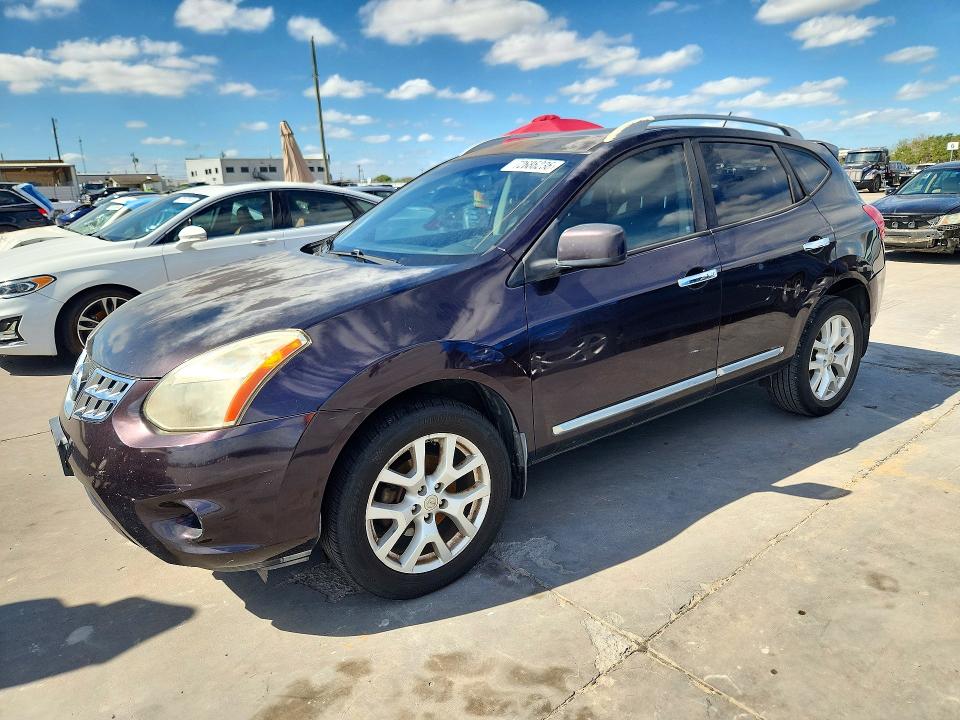 2011 Nissan Rogue მანქანა იყიდება აუქციონზე, vin: JN8AS5MT8BW151964, აუქციონის ნომერი: 72686236
