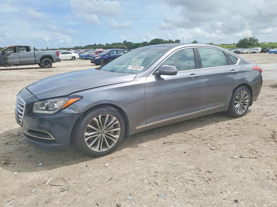 Auction sale of the 2016 Hyundai Genesis, vin: KMHGN4JEXGU117083, lot number: 71501626