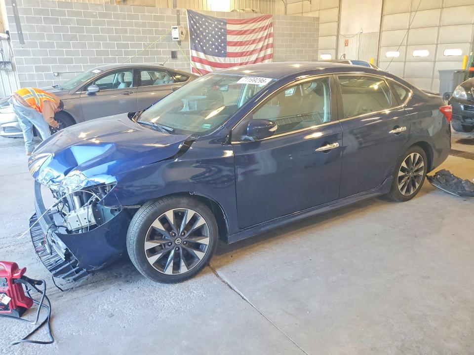 2018 Nissan Sentra მანქანა იყიდება აუქციონზე, vin: 3N1AB7AP3JY216048, აუქციონის ნომერი: 71199296