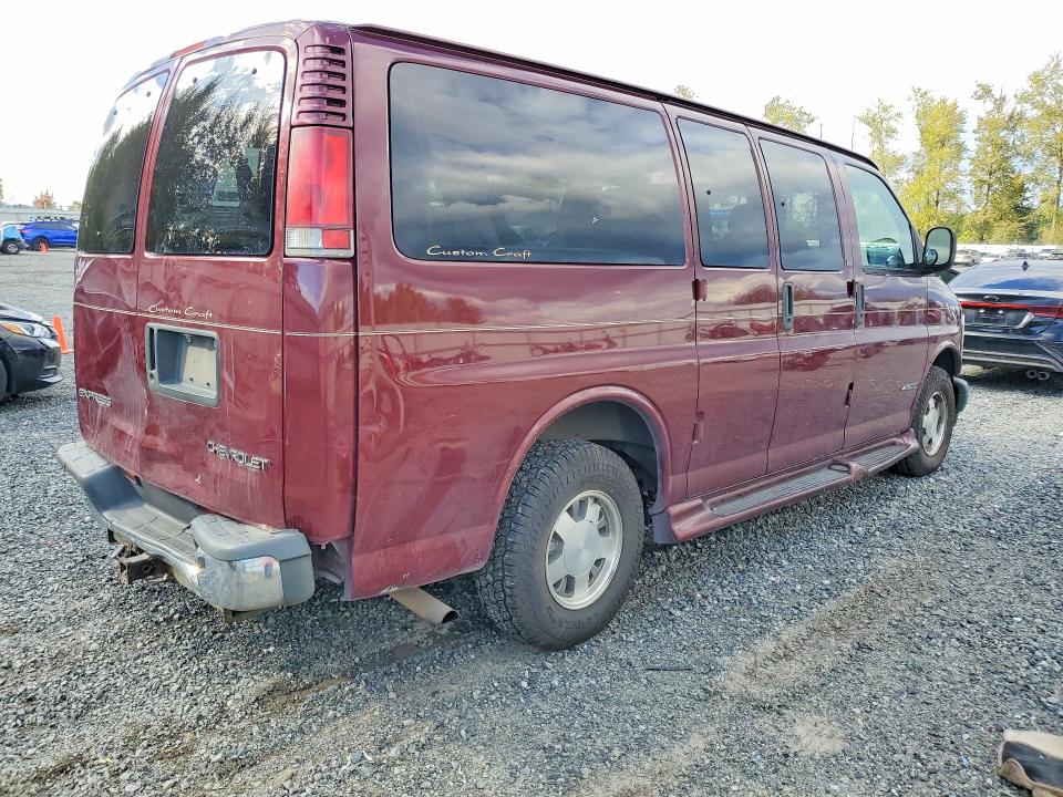 Aukcja sprzedaży 2000 Chevrolet Express G1500, vin: 1GBFG15R8Y1156347, numer aukcji: 71451426