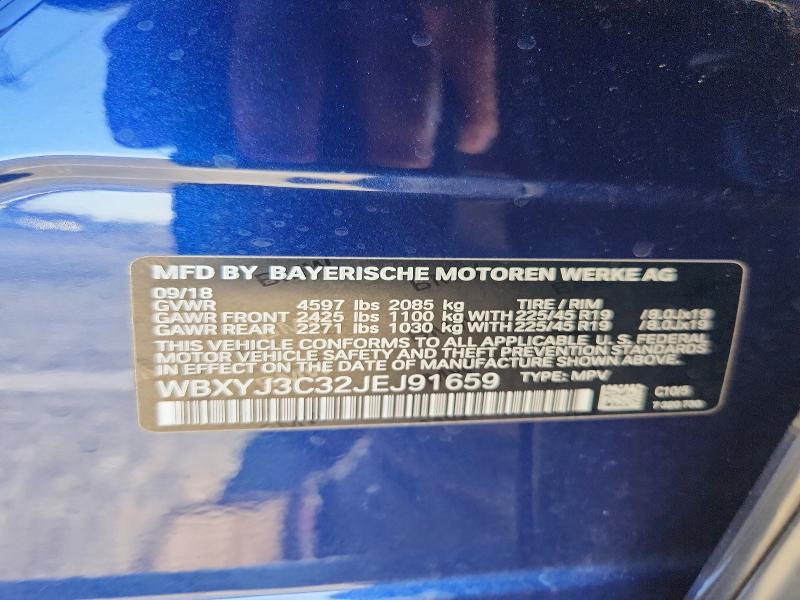 Aukcja sprzedaży 2018 Bmw X2, vin: WBXYJ3C32JEJ91659, numer aukcji: 71683906