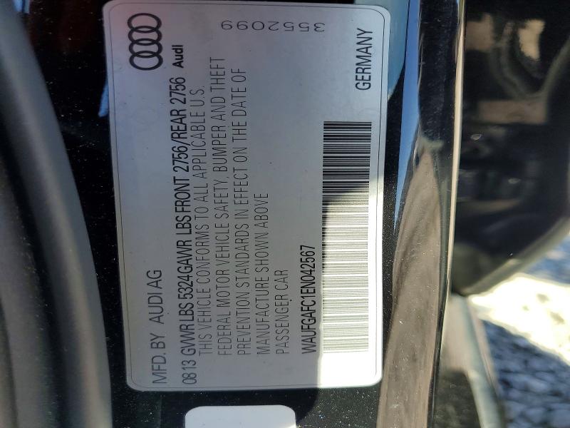 Продаж на аукціоні авто 2014 Audi A6, vin: WAUFGAFC1EN042567, номер лоту: 71912096