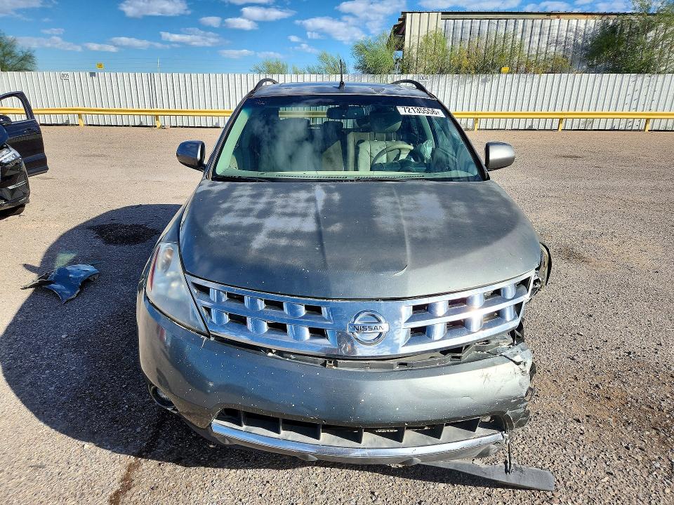 Aukcja sprzedaży 2007 Nissan Murano, vin: JN8AZ08T77W505117, numer aukcji: 72135556