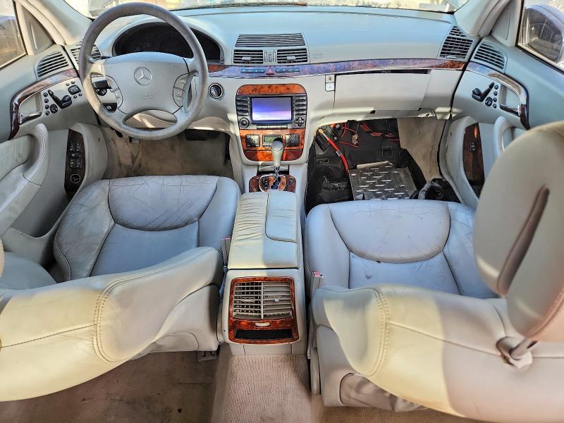 Aukcja sprzedaży 2004 Mercedes-benz S, vin: WDBNG75J94A396052, numer aukcji: 71010376