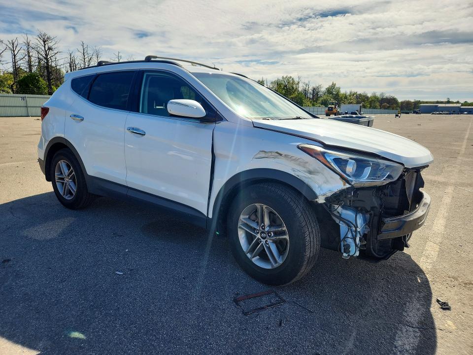 70851736 :رقم المزاد ، 5XYZUDLB1JG553557 vin ، 2018 Hyundai Santa Fe Sport مزاد بيع