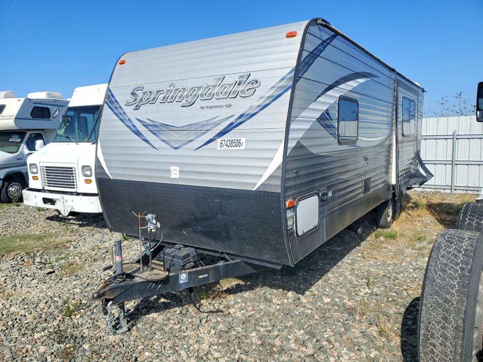 67438506 :رقم المزاد ، 4YDT24229JG103114 vin ، 2018 Keystone Springdale مزاد بيع