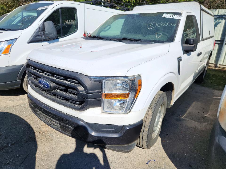 69811696 :رقم المزاد ، 1FTMF1CB5MKE08006 vin ، 2021 Ford F150 مزاد بيع