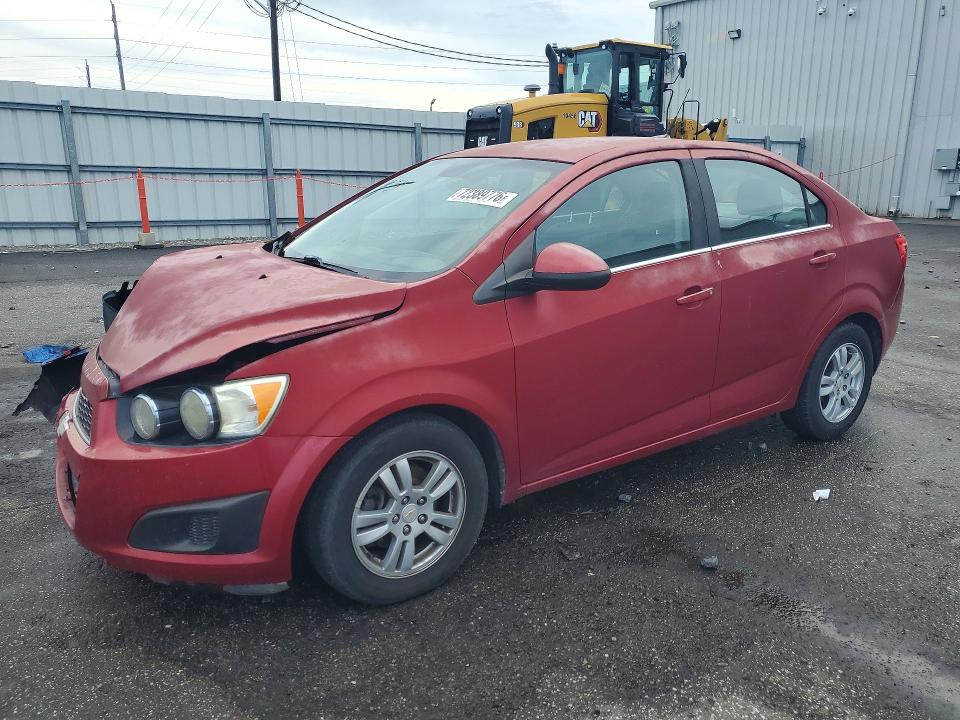 72389776 :رقم المزاد ، 1G1JC5SH8C4166722 vin ، 2012 Chevrolet Sonic مزاد بيع