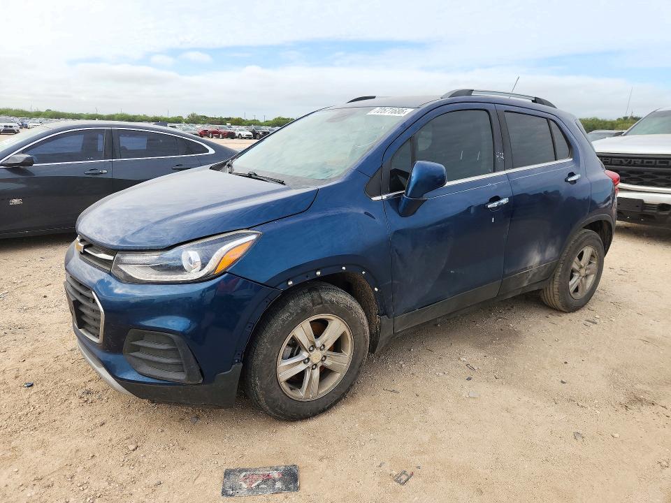 72571686 :رقم المزاد ، 3GNCJLSBXLL329491 vin ، 2020 Chevrolet Trax مزاد بيع