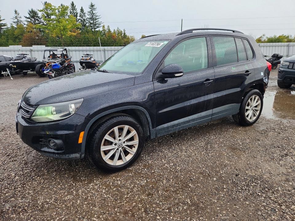 2014 Volkswagen Tiguan მანქანა იყიდება აუქციონზე, vin: WVGJV3AX3EW501533, აუქციონის ნომერი: 71163796