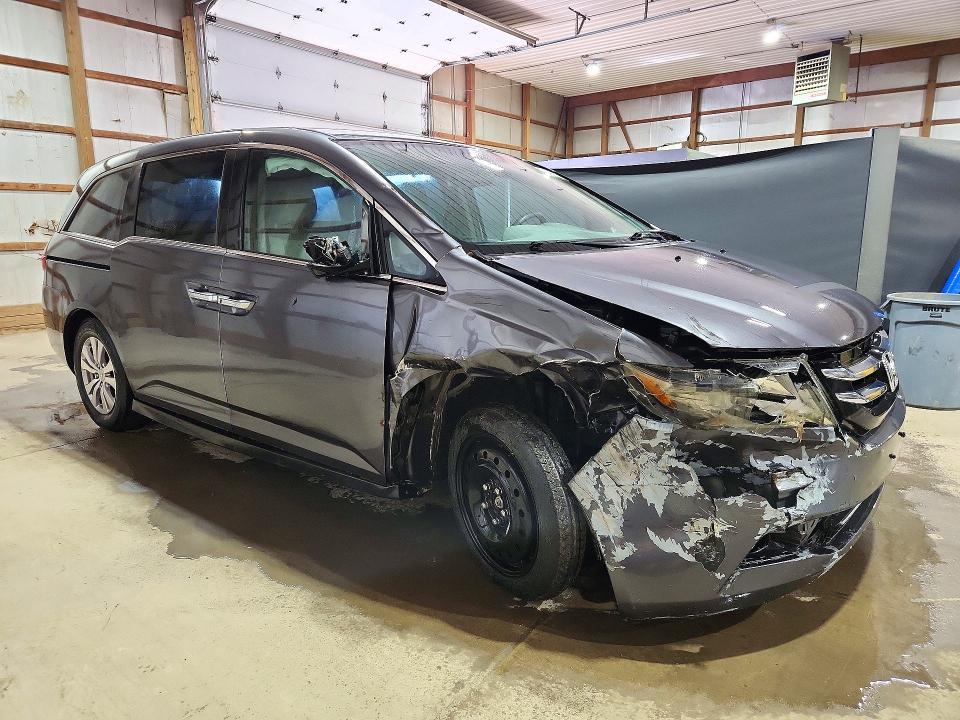 72741976 :رقم المزاد ، 5FNRL5H44GB155259 vin ، 2016 Honda Odyssey مزاد بيع