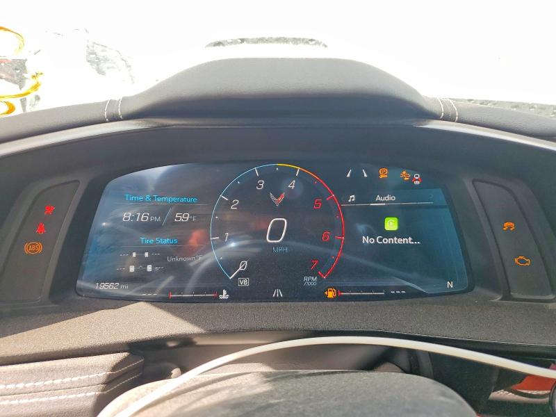 66301536 :رقم المزاد ، 1G1YA2D45S5111361 vin ، 2025 Chevrolet Corvette مزاد بيع