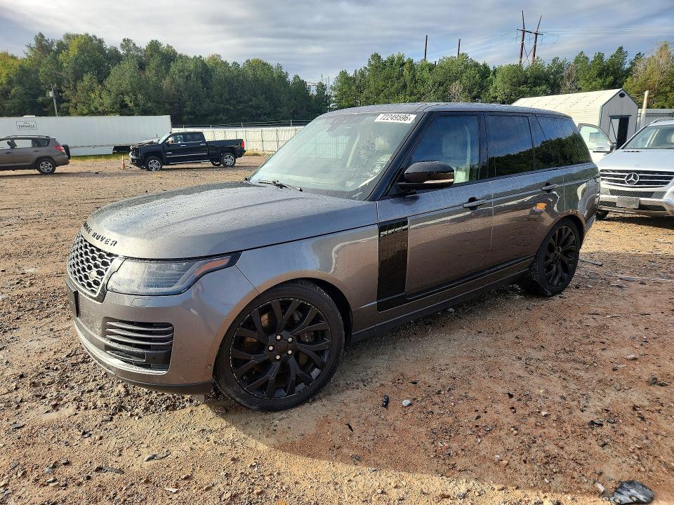 2018 Land Rover Range Rover მანქანა იყიდება აუქციონზე, vin: SALGS2RE5JA380993, აუქციონის ნომერი: 72249596