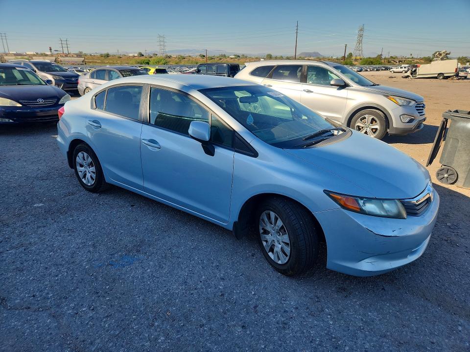 Продажа на аукционе авто 2012 Honda Civic, vin: 19XFB2F58CE316180, номер лота: 71690346