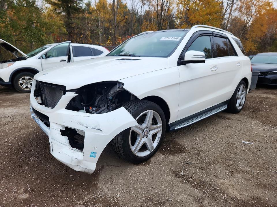 Продажа на аукционе авто 2015 Mercedes-benz Ml, vin: 4JGDA5GB1FA491082, номер лота: 72571746